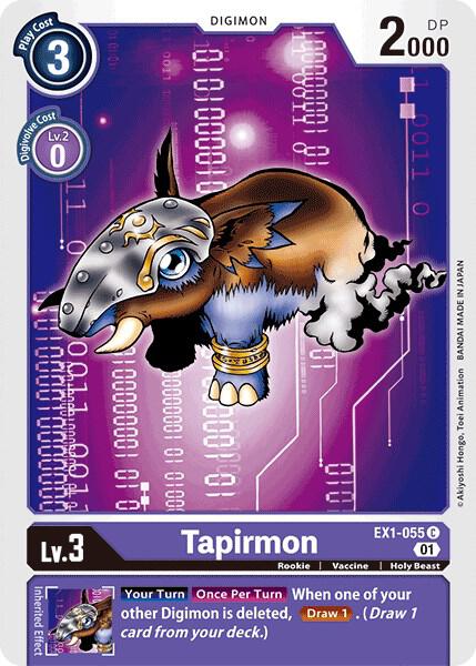 Tapirmon - EX1-055