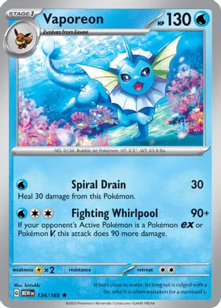 Vaporeon - SV: 151 Collection (MEW)