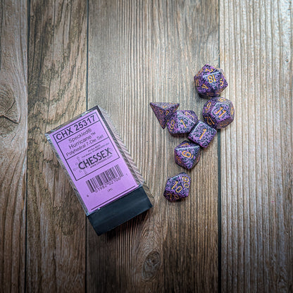 Chessex Speckled Hurricane 7-Set Dice