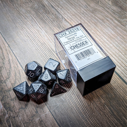 Chessex Speckled Ninja 7-Set Dice