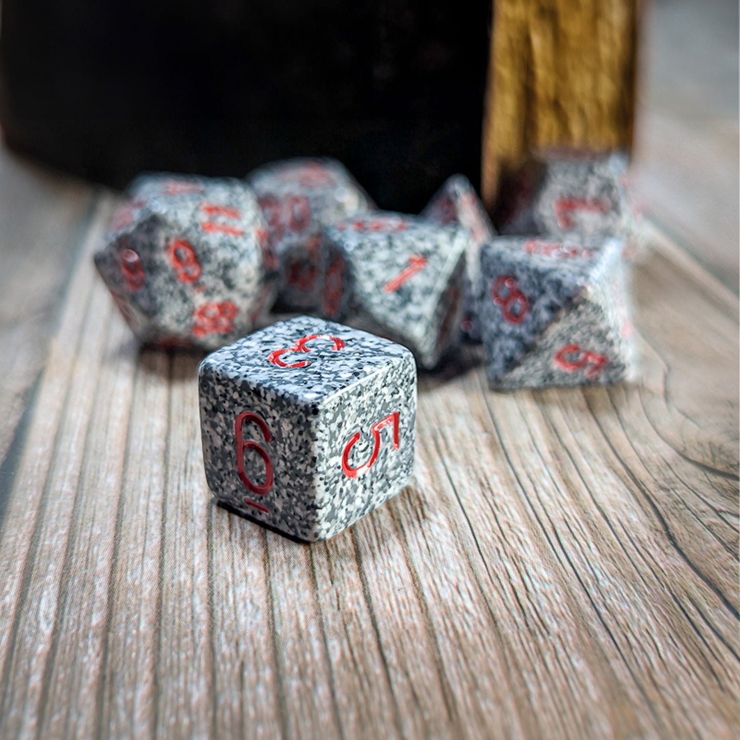 Chessex Speckled Granite 7-Set Dice