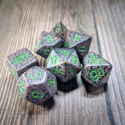 Chessex Speckled Earth 7-Set Dice