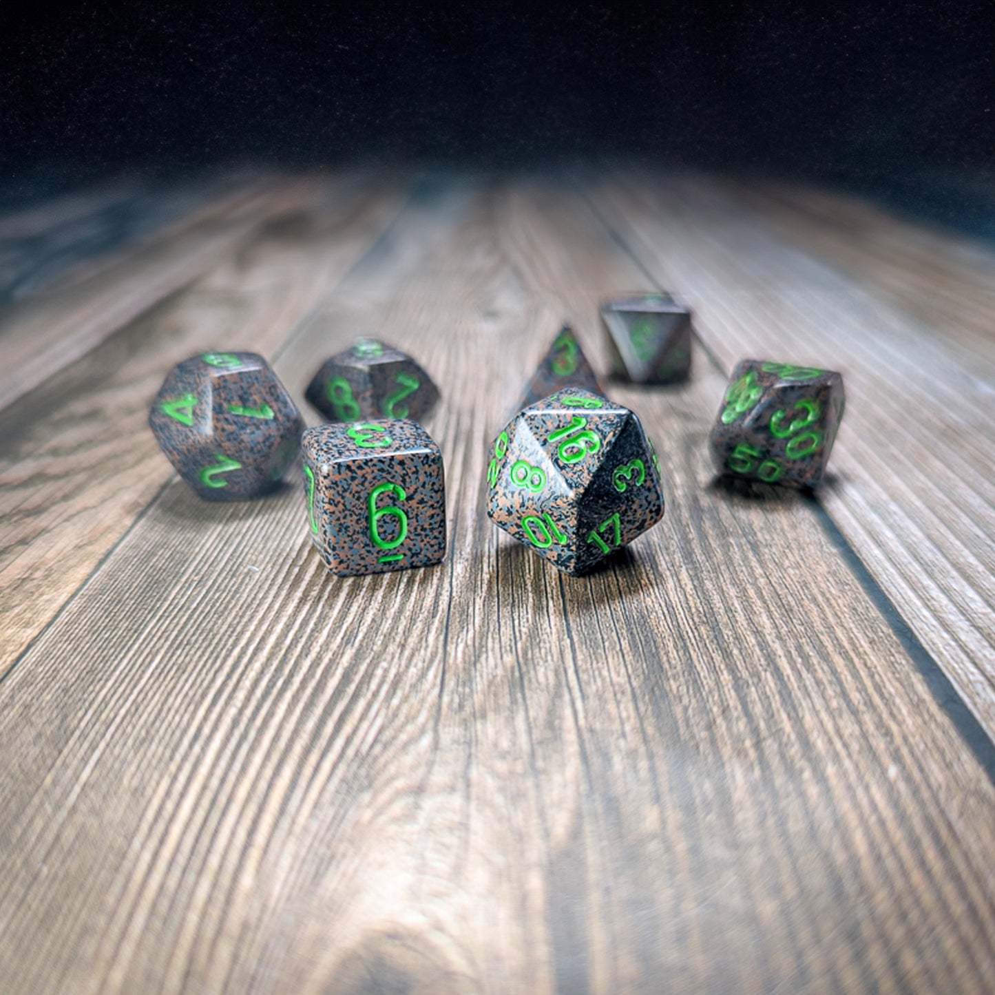 Chessex Speckled Earth 7-Set Dice