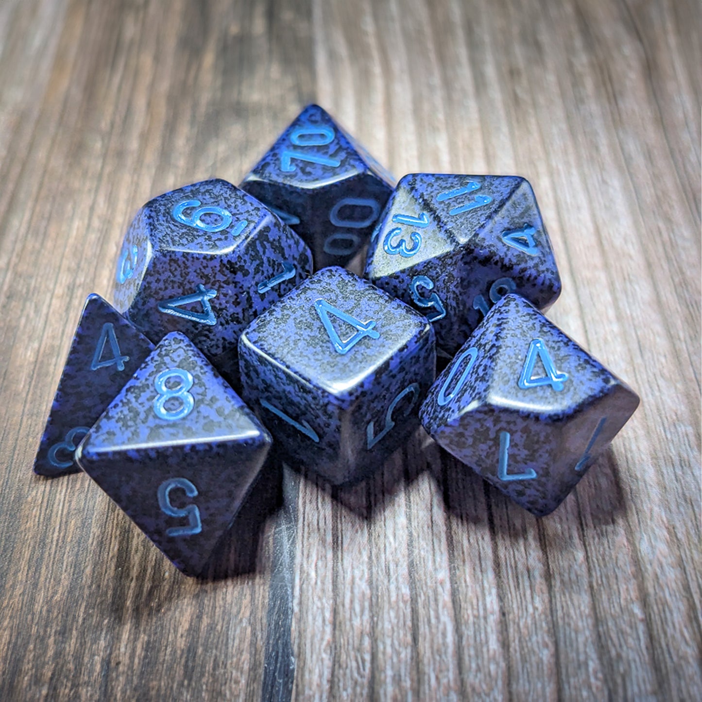 Chessex Speckled Cobalt 7-Set Dice