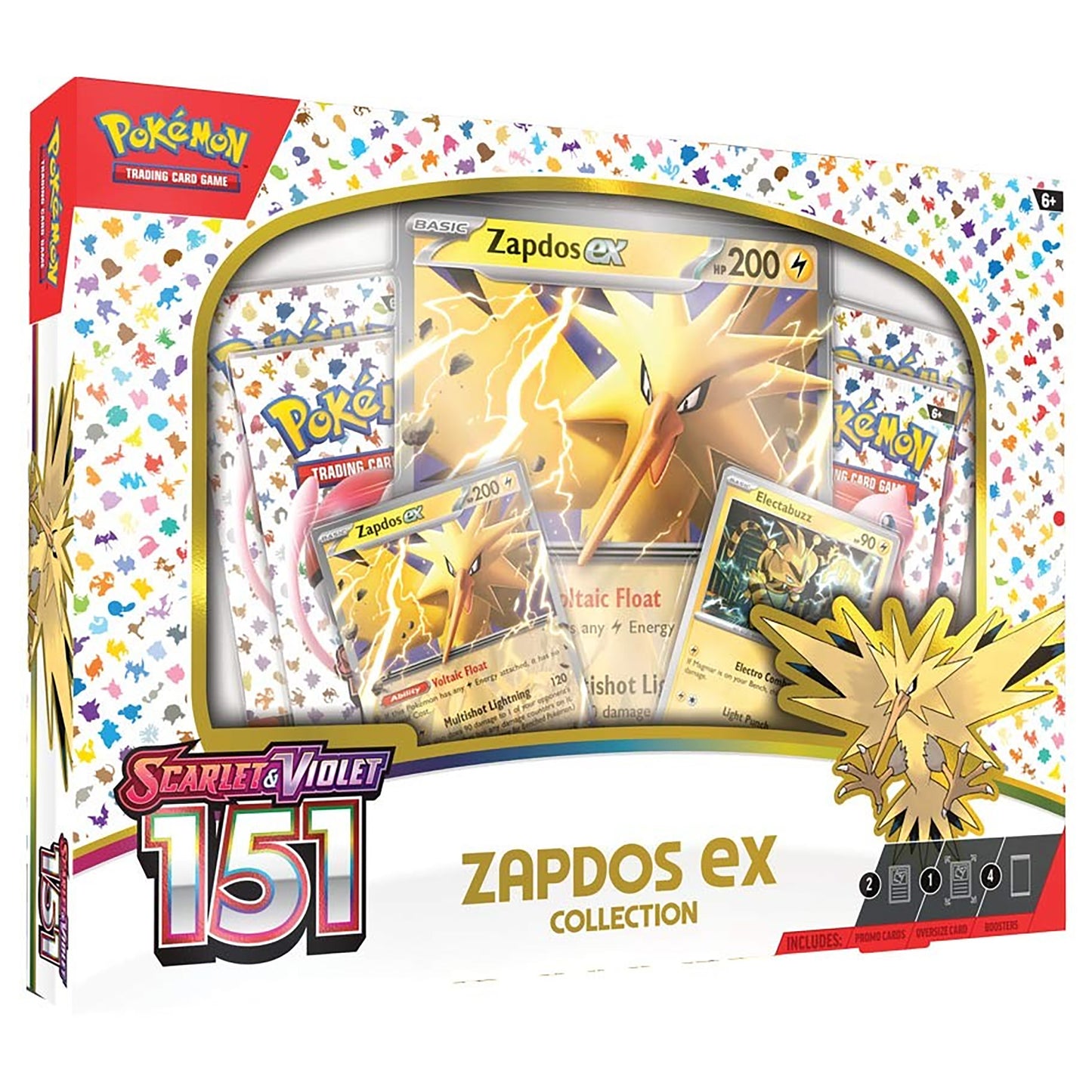 Pokémon: Scarlet & Violet 151 - Zapdos ex Collection