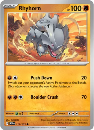 Rhyhorn - SV: 151 Collection (MEW)