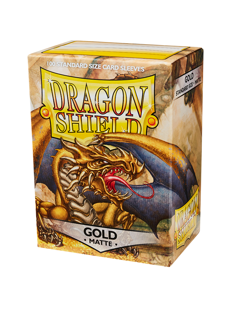 Dragon Shield Matte - Gold - Nerd Surge