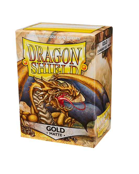 Dragon Shield Matte - Gold - Nerd Surge