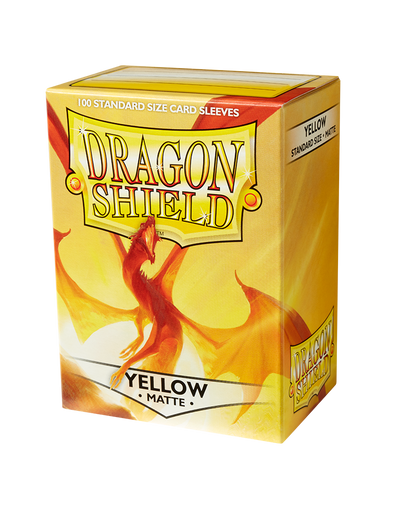 Dragon Shield Matte - Yellow - Nerd Surge