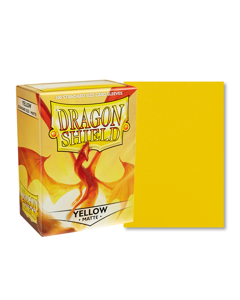 Dragon Shield Matte - Yellow - Nerd Surge