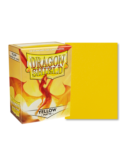 Dragon Shield Matte - Yellow - Nerd Surge