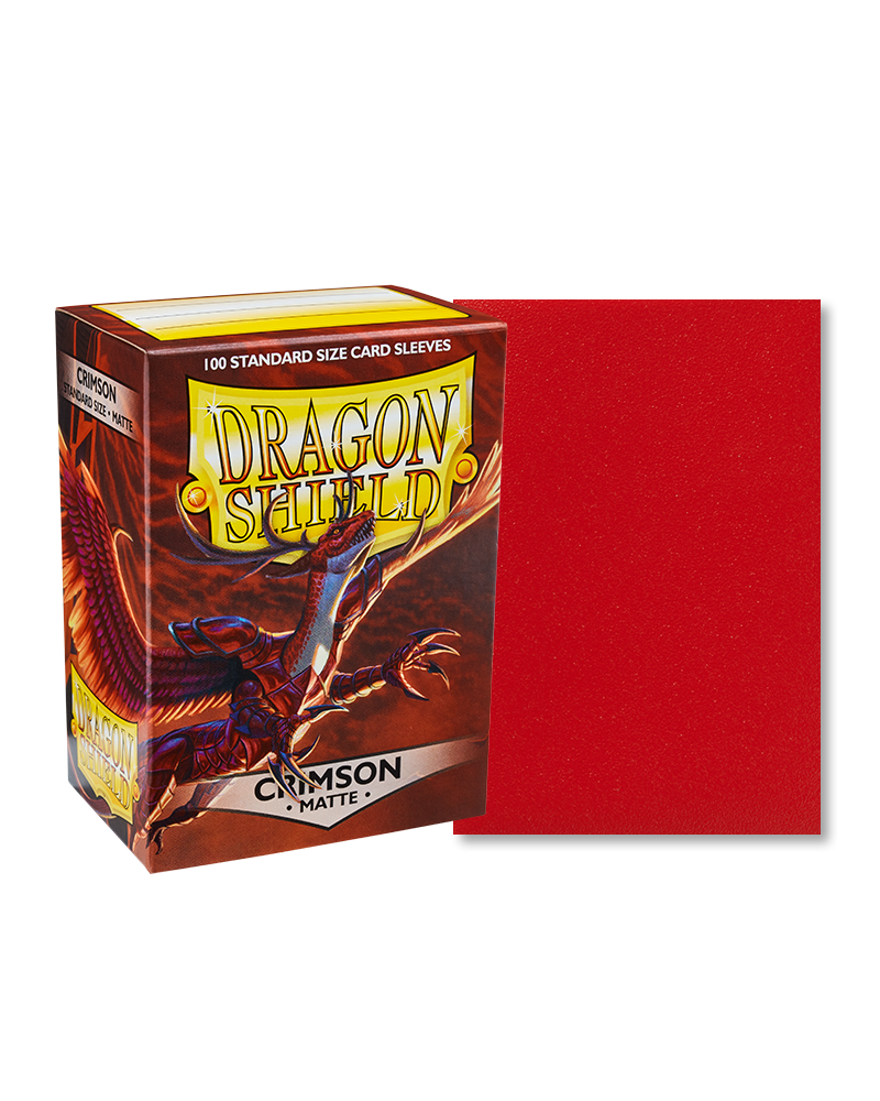 Dragon Shield Matte - Crimson - Nerd Surge