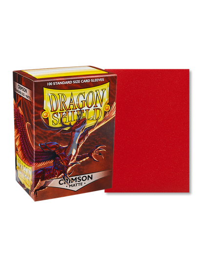 Dragon Shield Matte - Crimson - Nerd Surge