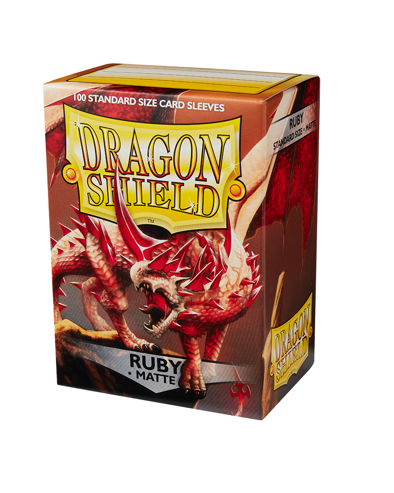 Dragon Shield Matte - Ruby - Nerd Surge