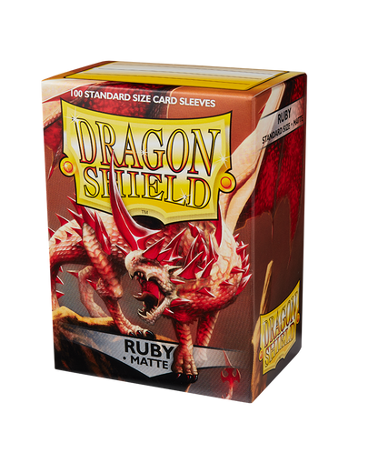 Dragon Shield Matte - Ruby - Nerd Surge