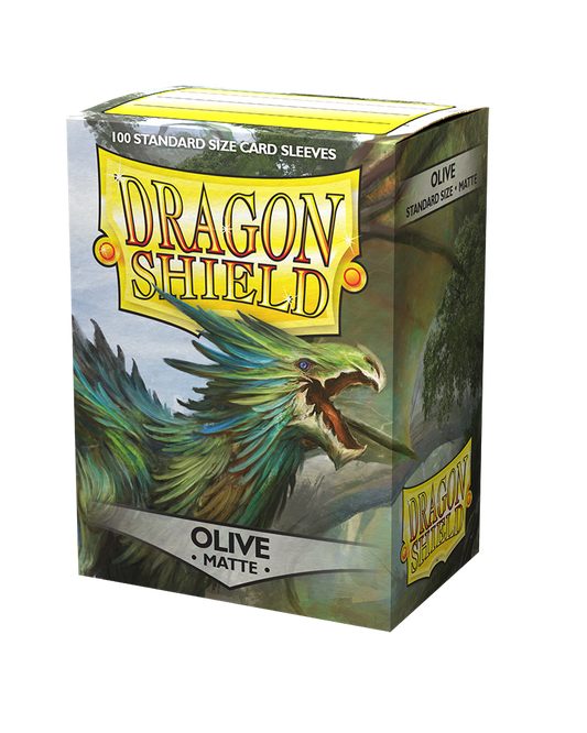 Dragon Shield Matte - Olive - Nerd Surge