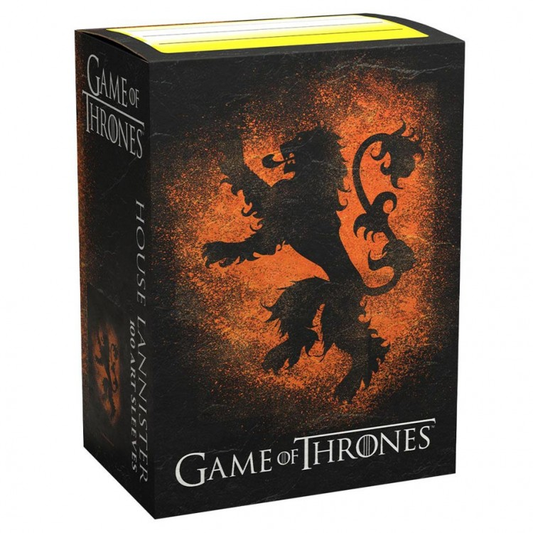 Dragon Shield Art Brushed - Game of Thrones: House Lannister