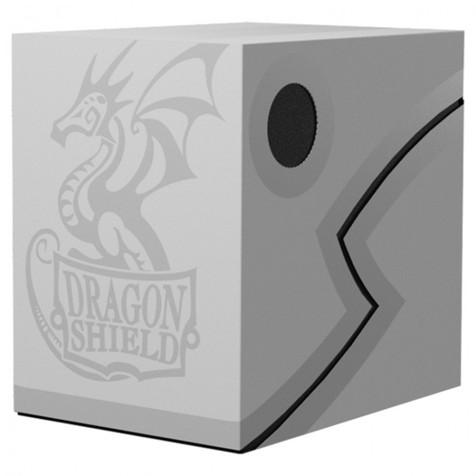 Dragon Shield Double Shell - Ashen White/black