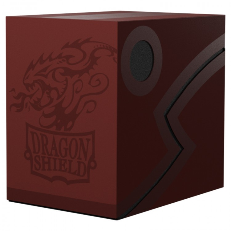 Dragon Shield Double Shell - Blood Red/black