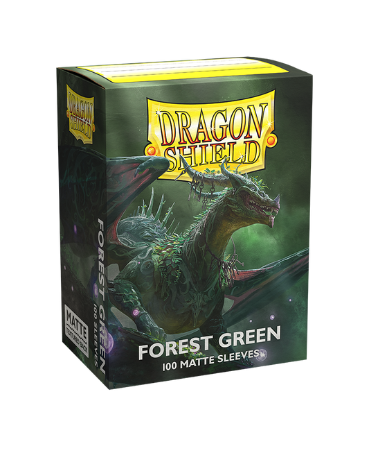 Dragon Shield Matte - Forest Green