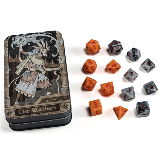 RPG Class Dice Set: Warlock