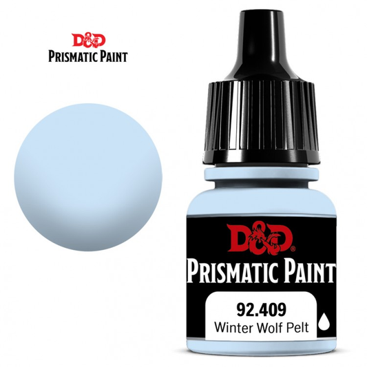 D&D: Prismatic Paint - Winter Wolf Pelt